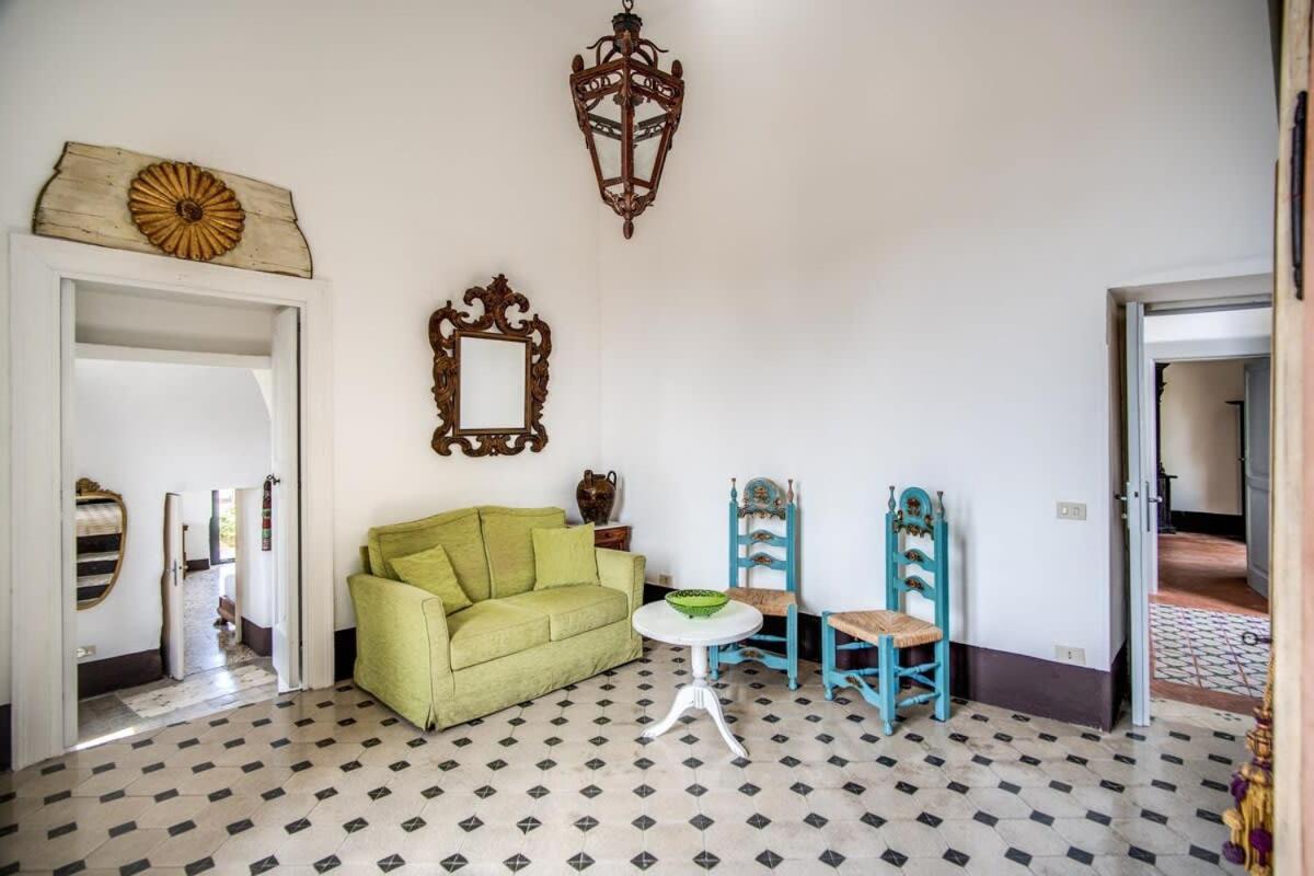 Villa Aragona Historic Villa With Views And Guest Services Massa Lubrense Bagian luar foto